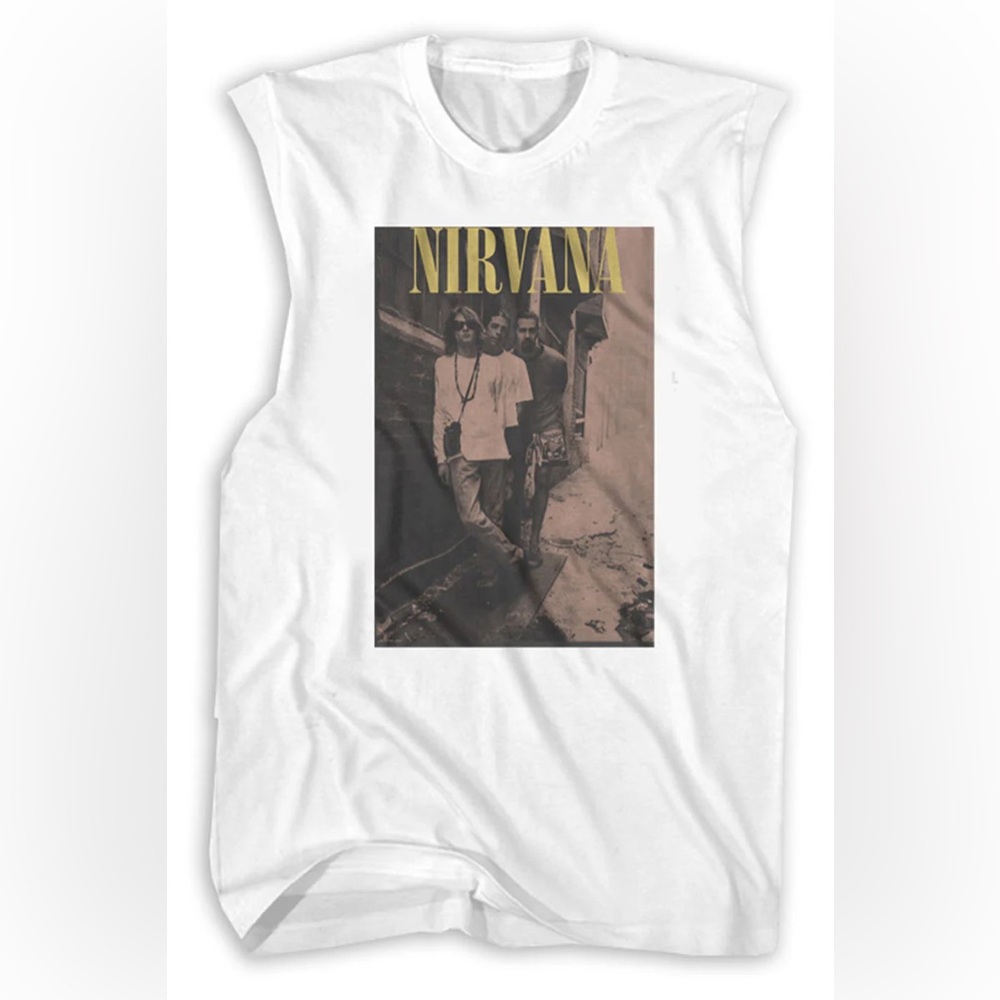 Ladies Sleeveless Graphic Shirt